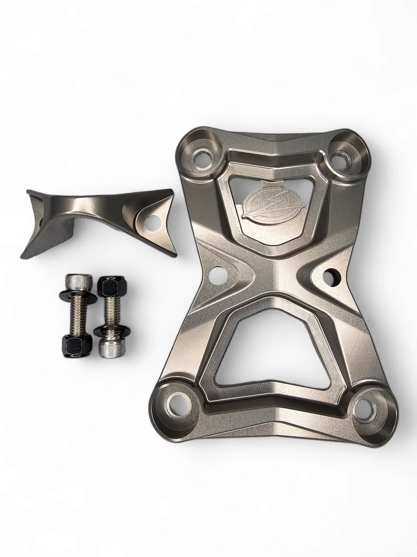 Elektric Offroad Polaris RZR TURBO R PRO R PRO S Billet Aluminum Radius Rod Plate Gun Metal W Tow Hook Parts View