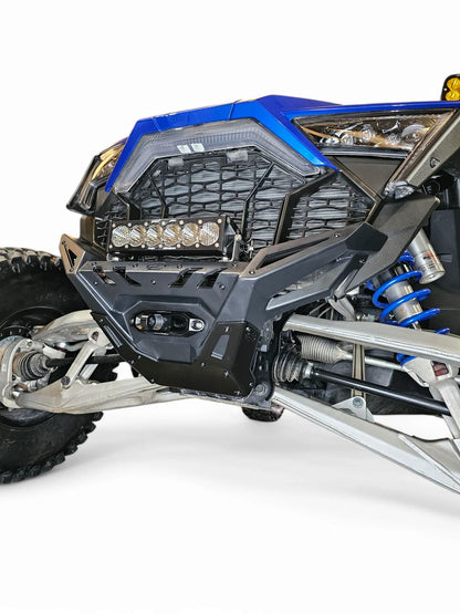 ELEKTRIC OFFROAD VOLT FRONT WINCH BUMPER POLARIS RZR PRO R TURBO R PRO S 2022+ mounted 22-24 w light