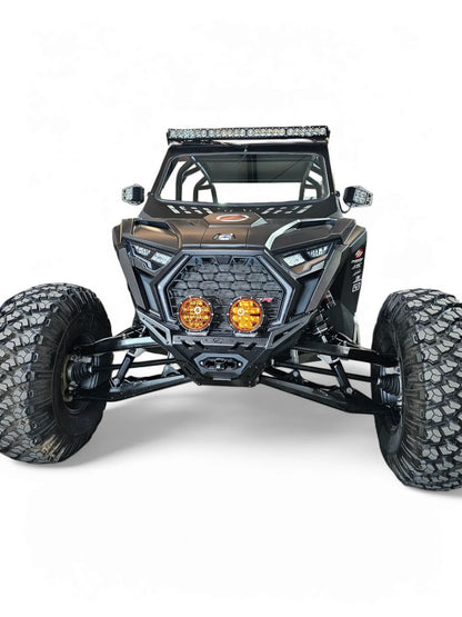 ELEKTRIC OFFROAD VOLT FRONT WINCH BUMPER POLARIS RZR PRO R TURBO R PRO S 2022+ mounted 25 