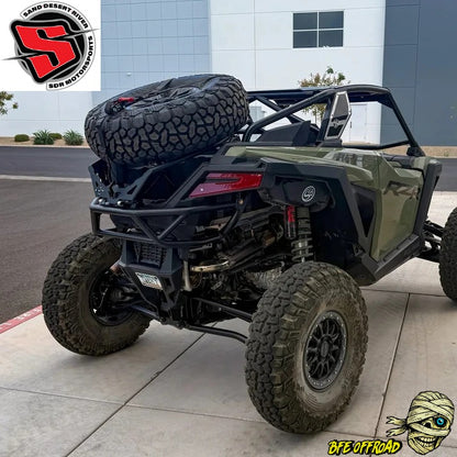 SDR Motorsports Polaris RZR Pro S / Pro XP / Turbo R X-Plorer Series Spare Tire Carrier Rear Bumper MADE IN USA