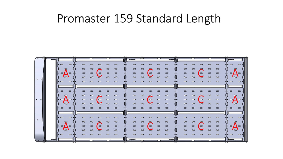 UNIVERSAL ROOF RACK DECKING PANELS