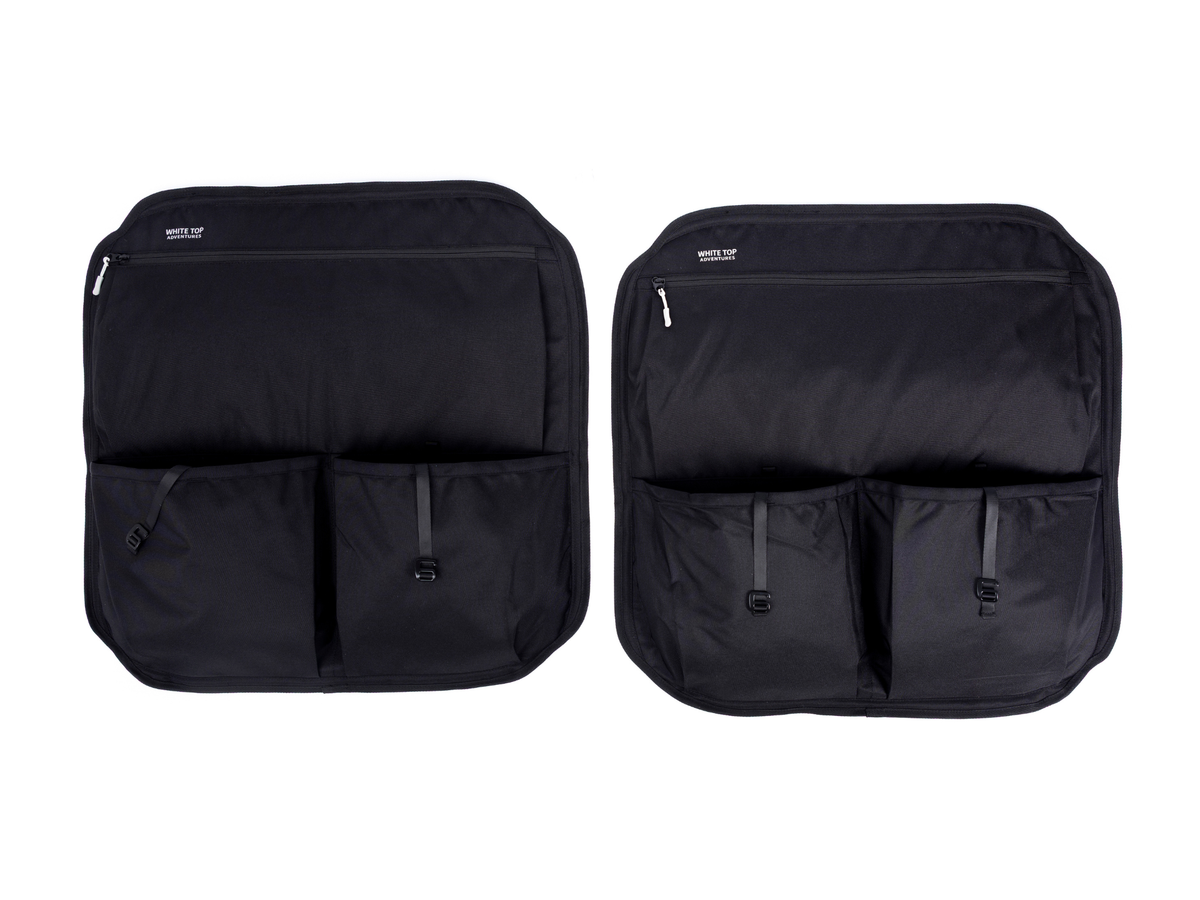 White Top Adventures Ram Promaster Rear Door Storage Panels Bundle (Upper, Middle & Lower)
