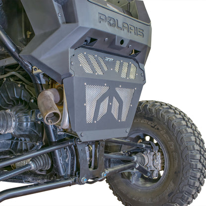 DRT Motorsports RZR Pro XP 2020+ Aluminum Exhaust Cover Mounted Bottom