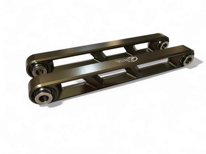 Elektric Offroad Billet Aluminum Sway Bar Links REAR Gun Metal Polaris RZR Pro R 2022+ Front View