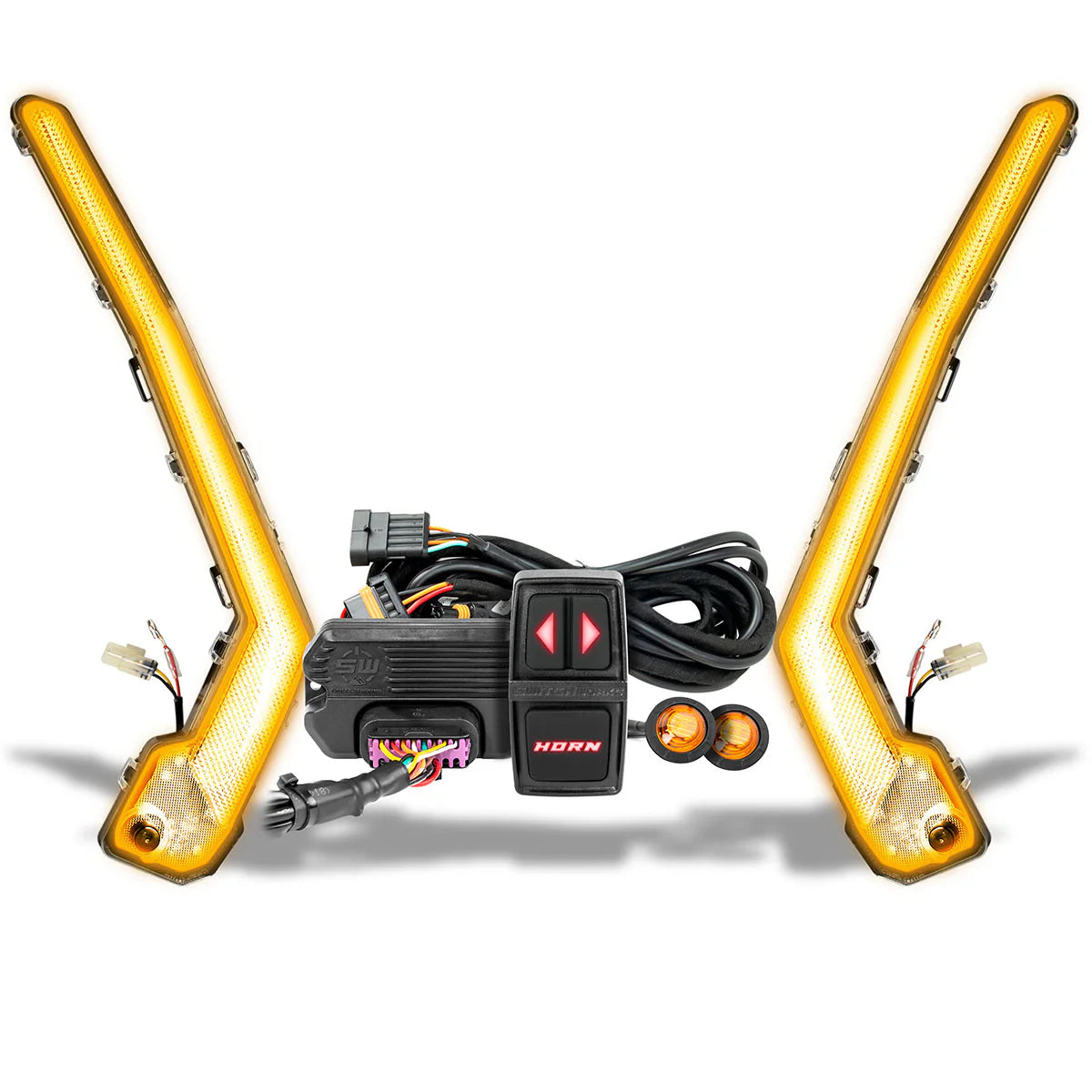 Switch Works Tango2 Plug Play Signal Horn Kit Accent Street Legal Kit CAN AM MAVERICK X3 / MAX 2017+
