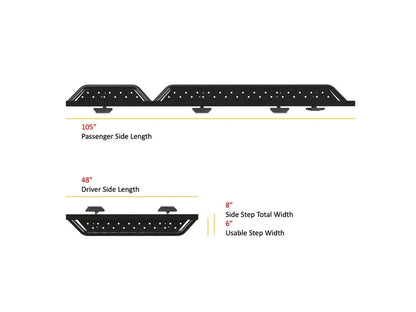 Ford Transit 148" Side Steps