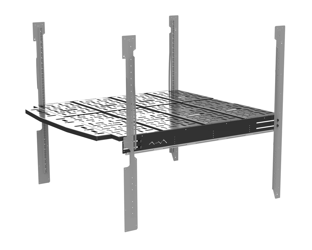 Ford Transit Van Flex-Track™ 4-Panel  All Aluminum Platform Bed System