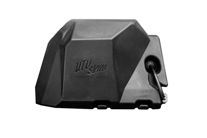 Black UTV step on a white background