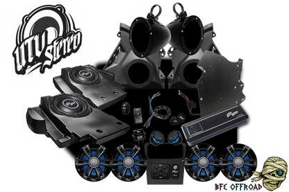 UTV Stereo Can-Am Maverick R Signature Series Stage 6 Stereo Kit 1000W