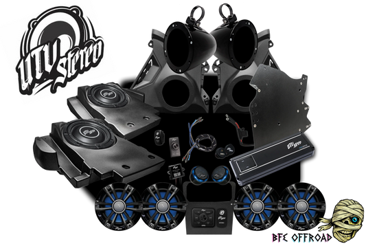 UTV Stereo Can-Am Maverick R Signature Series Stage 6 Stereo Kit 1000W