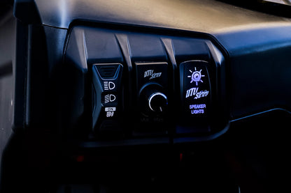 UTV Stereo 2024+ Can-Am Maverick R Stage 7 Elite Stereo Kit Speakers 2200W