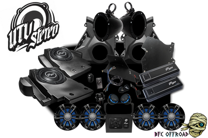 UTV Stereo Can-Am Maverick R Signature Series Stage 7 Stereo Kit 1800W