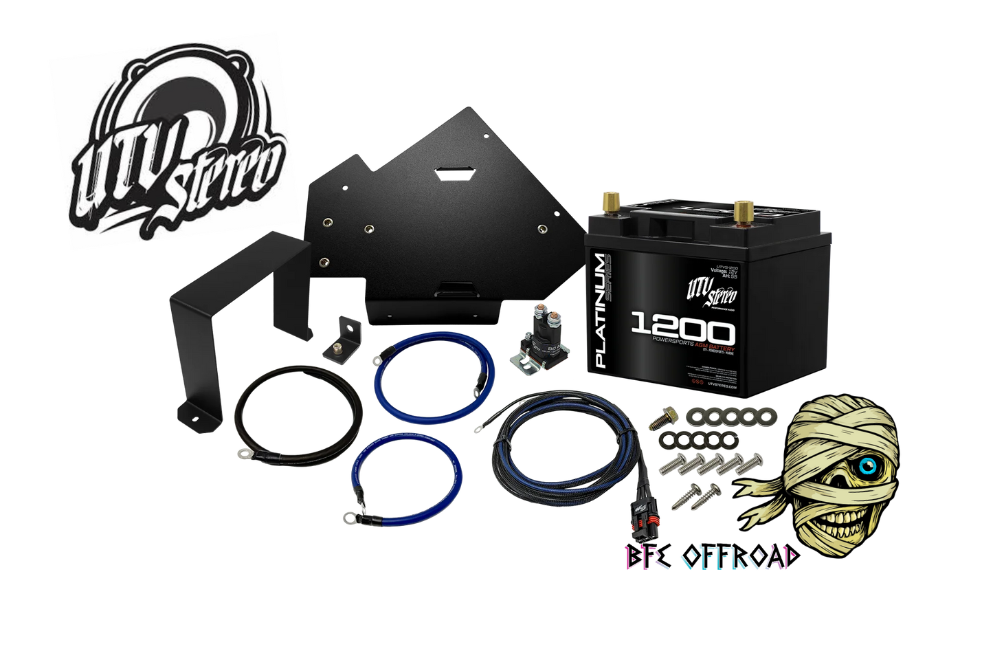 BFE Offroad off-road vehicle parts and accessories on a white background