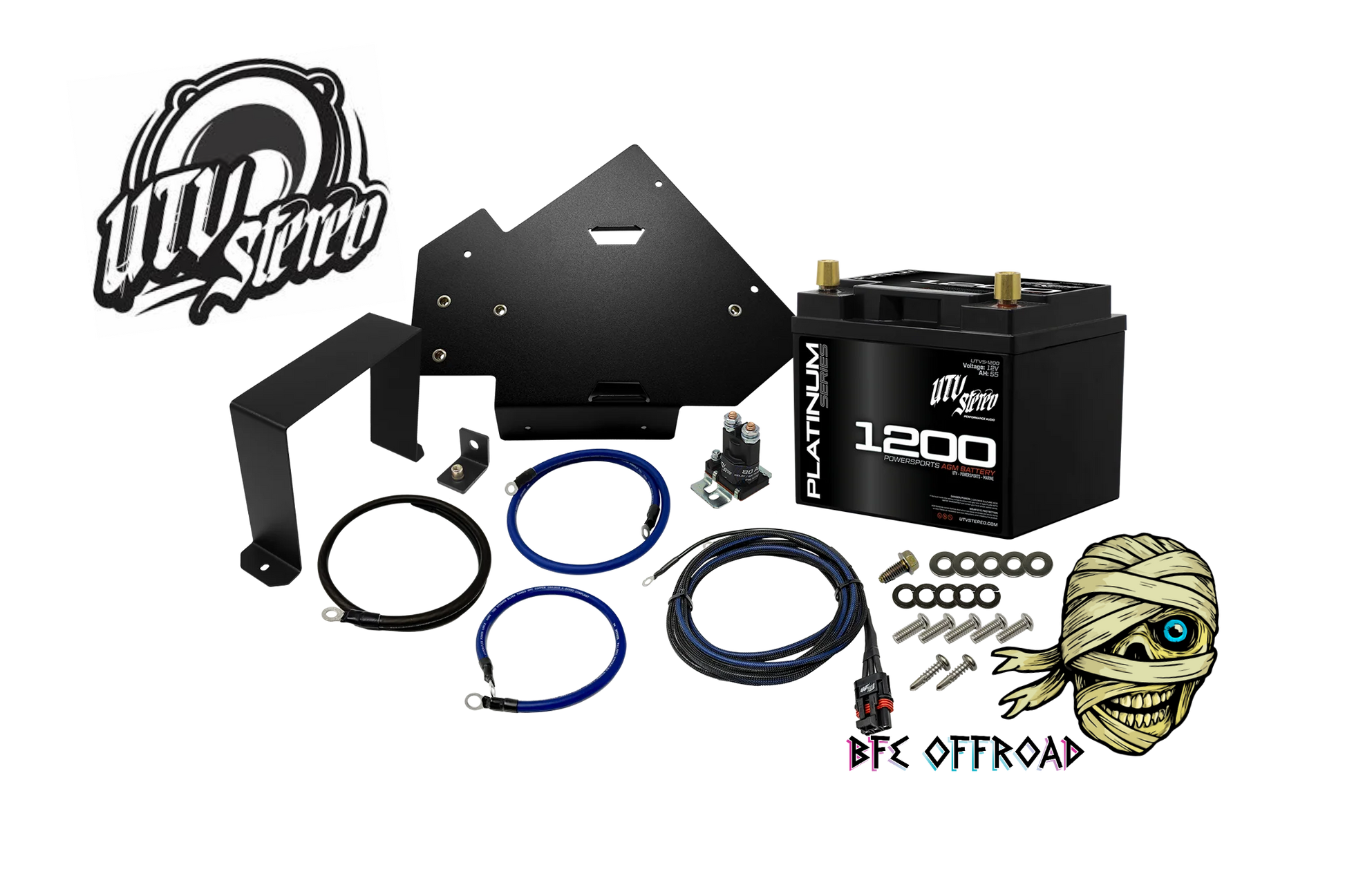 BFE Offroad off-road vehicle parts and accessories on a white background