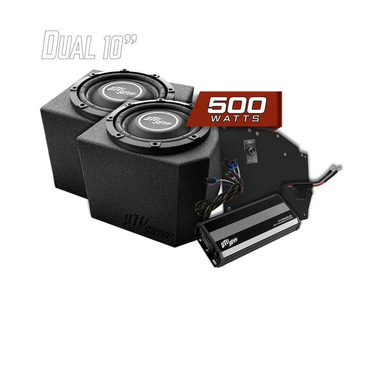 DUAL SUBWOOFER KIT WITH 500 WATTS 