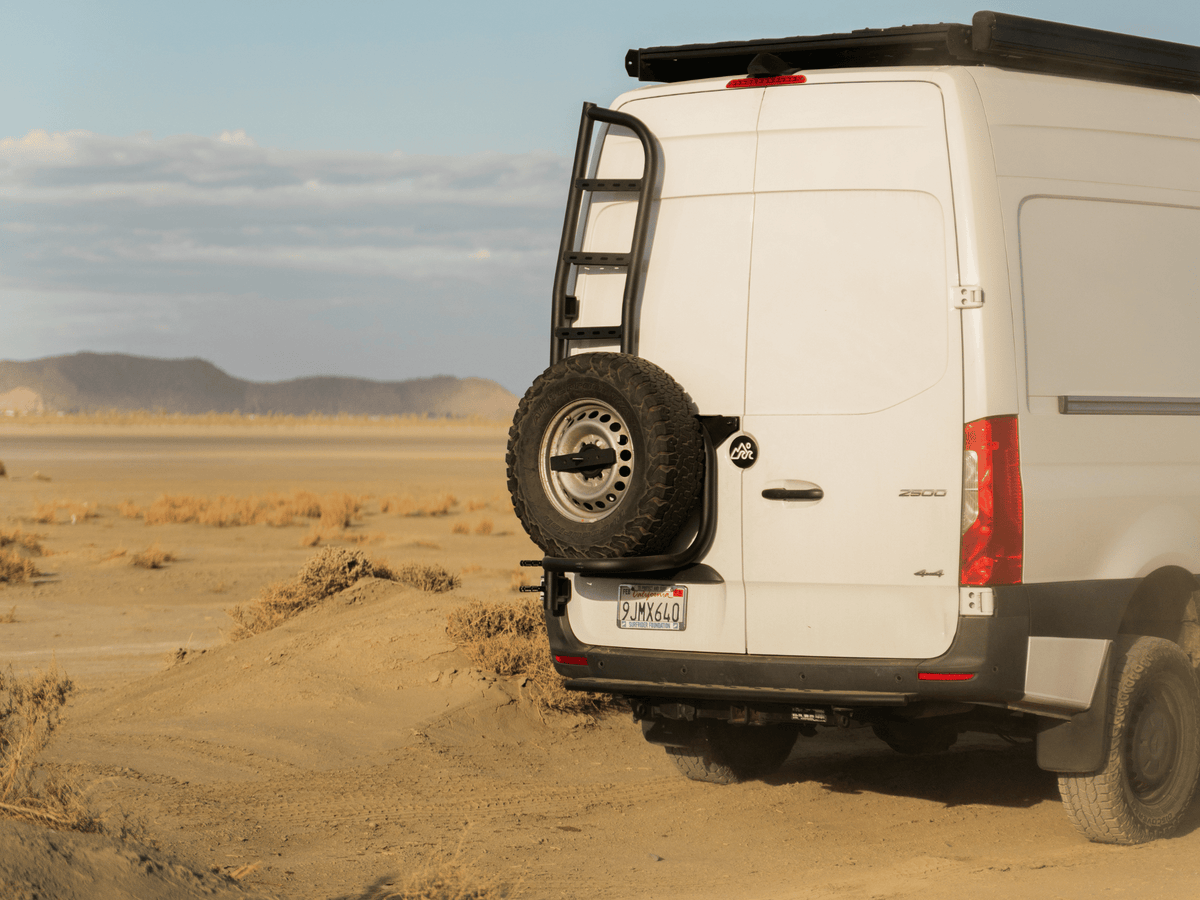 SPRINTER REAR TIRE CARRIER LADDER