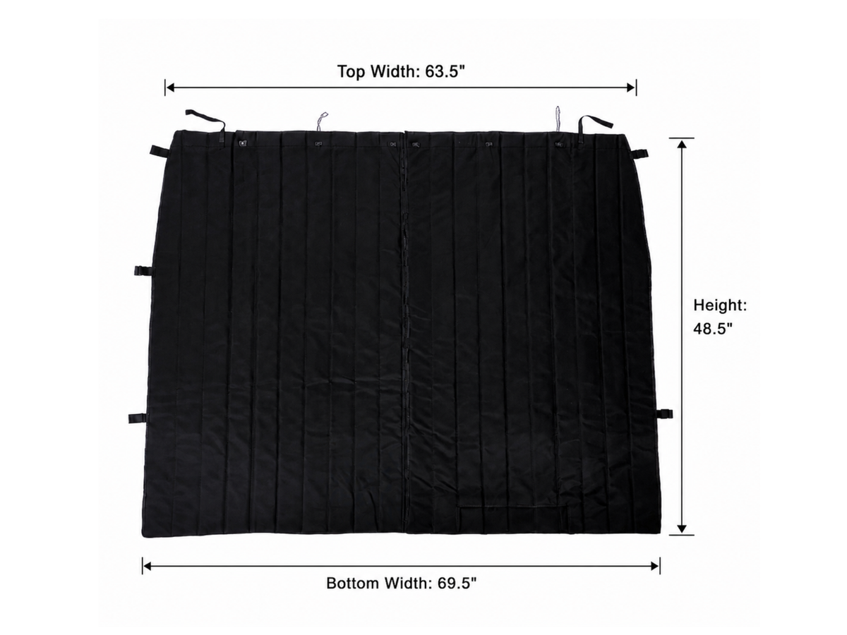 White Top Adventures Ford Transit Van Privacy Curtain