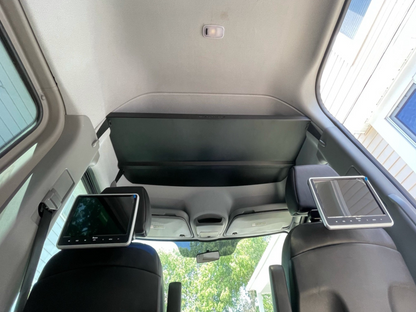 WHITE TOP ADVENTURES 2007-2018 SPRINTER HEADLINER SHELF INCLUDES CURTAIN ROD AND LINER