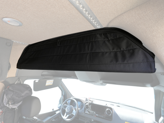 White Top Adventures Mercedes SPRINTER HEADLINER SHELF COVER