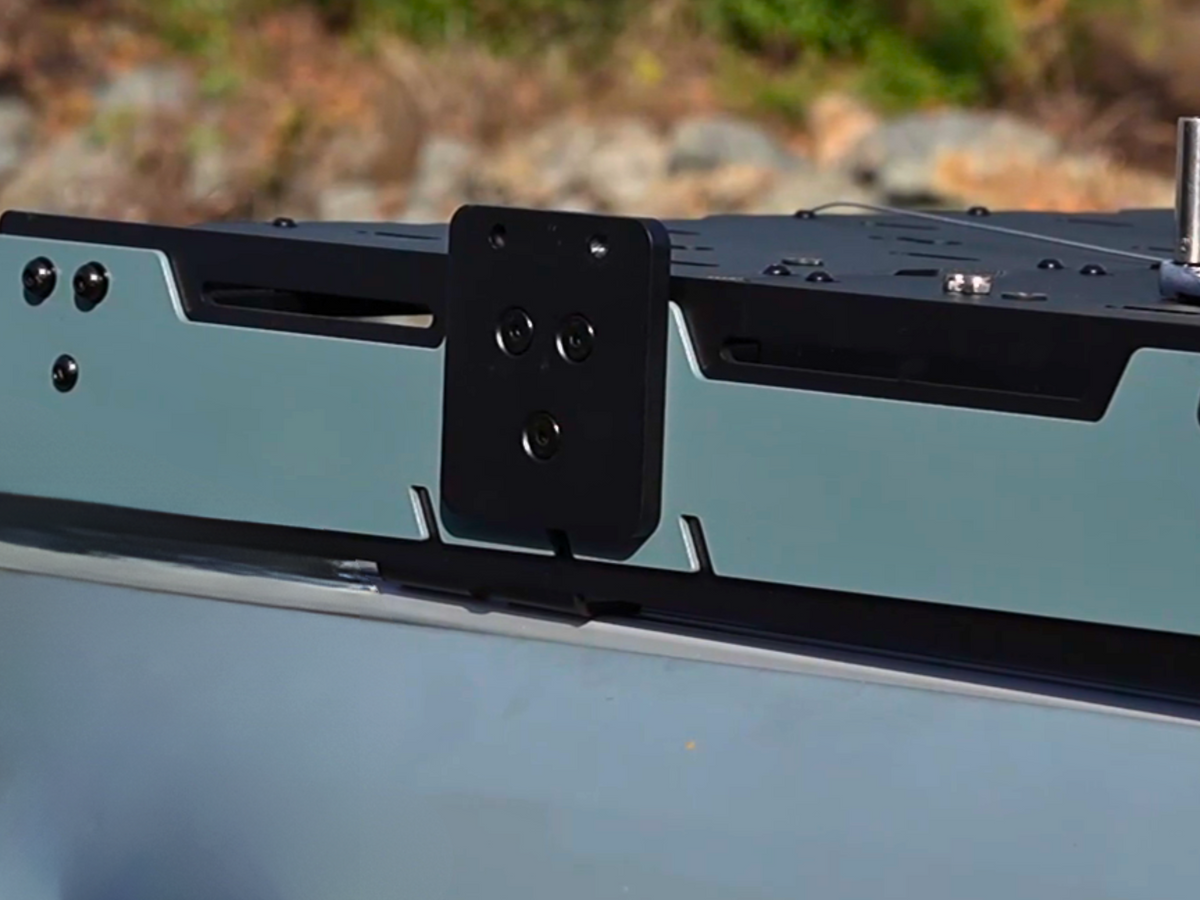 White Top Adventures Roof Rack F45 AWNING BRACKETS Sprinter / Transit