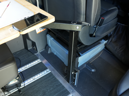 WHITE TOP ADVENTURES MERCEDES SPRINTER BAMBOO TABLE SEAT ADAPTER