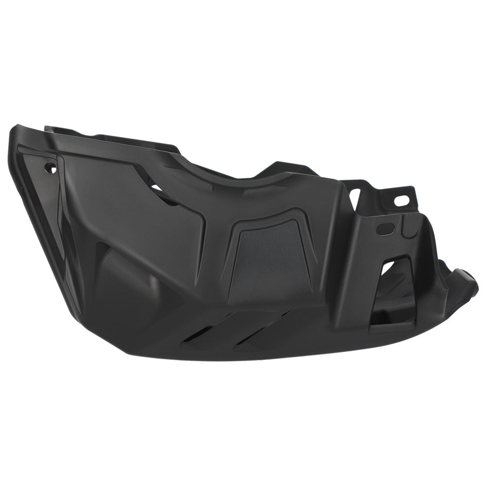 Black protective guard on a white background