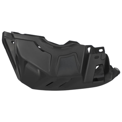 Black protective guard on a white background