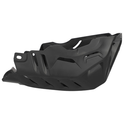 Black protective guard on a white background