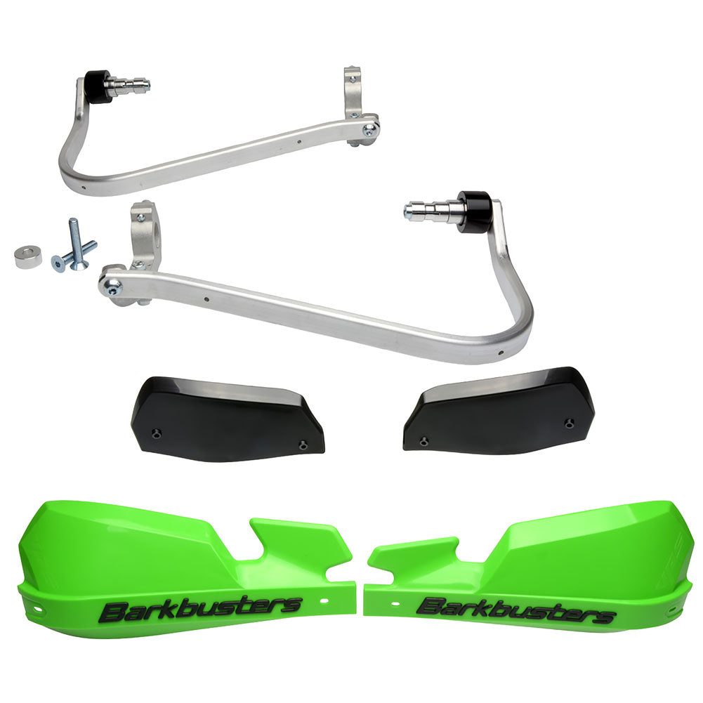 Barkbusters VPS Two Point Mounted Handguard Kit Yamaha Tenere 700 2019-2025 Green