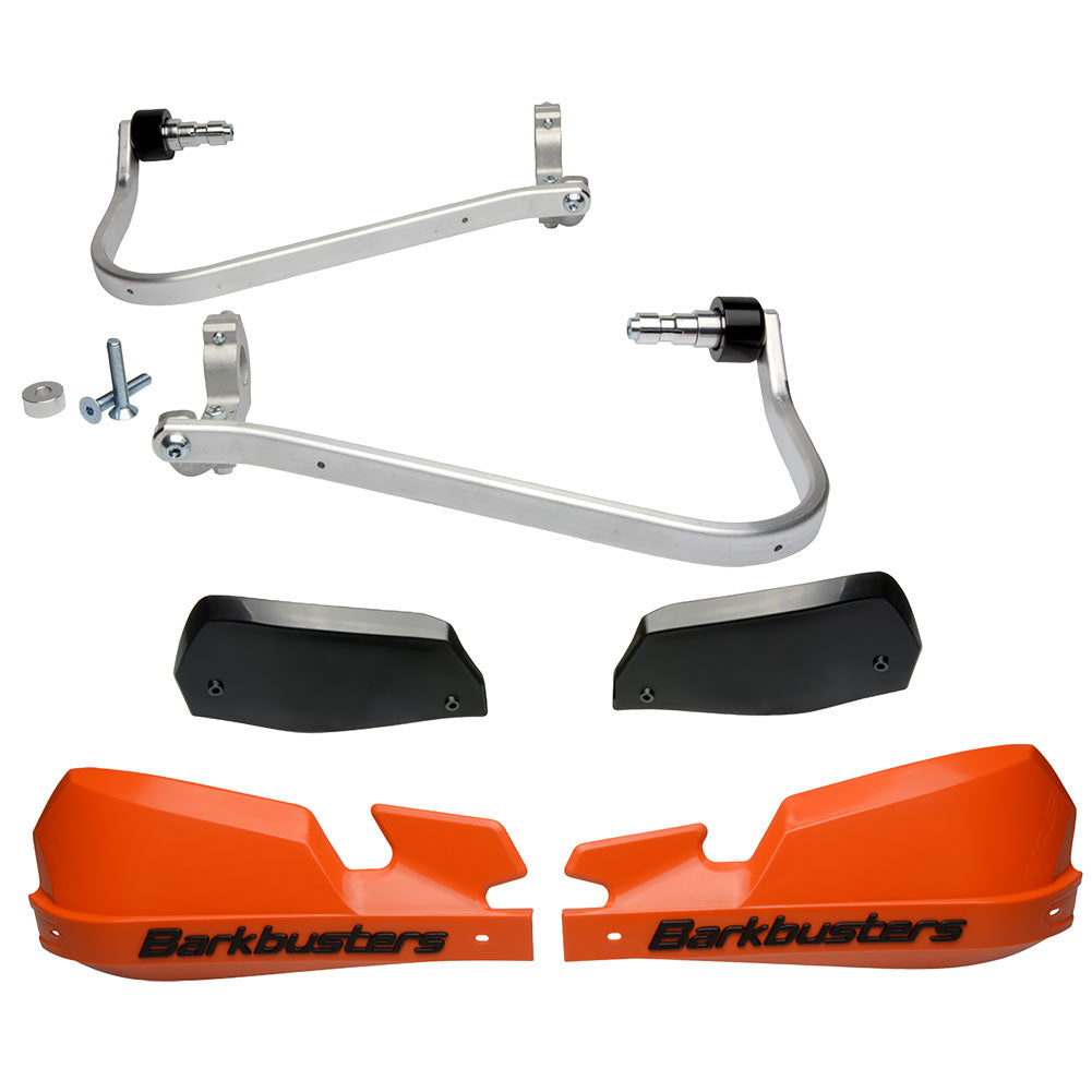 Barkbusters VPS Two Point Mounted Handguard Kit Yamaha Tenere 700 2019-2025 Orange