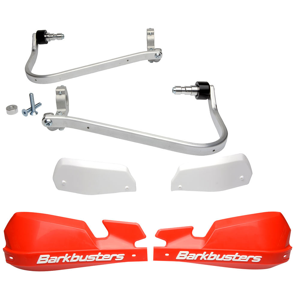 Barkbusters VPS Two Point Mounted Handguard Kit Yamaha Tenere 700 2019-2025 Red