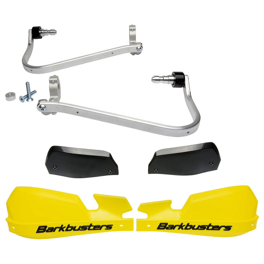 Barkbusters VPS Two Point Mounted Handguard Kit Yamaha Tenere 700 2019-2025 Yellow