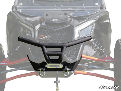 Black bumper on a SuperATV vehicle with a clear background