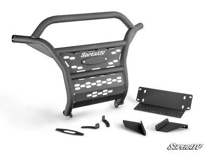 Bumper on white background with brackers
