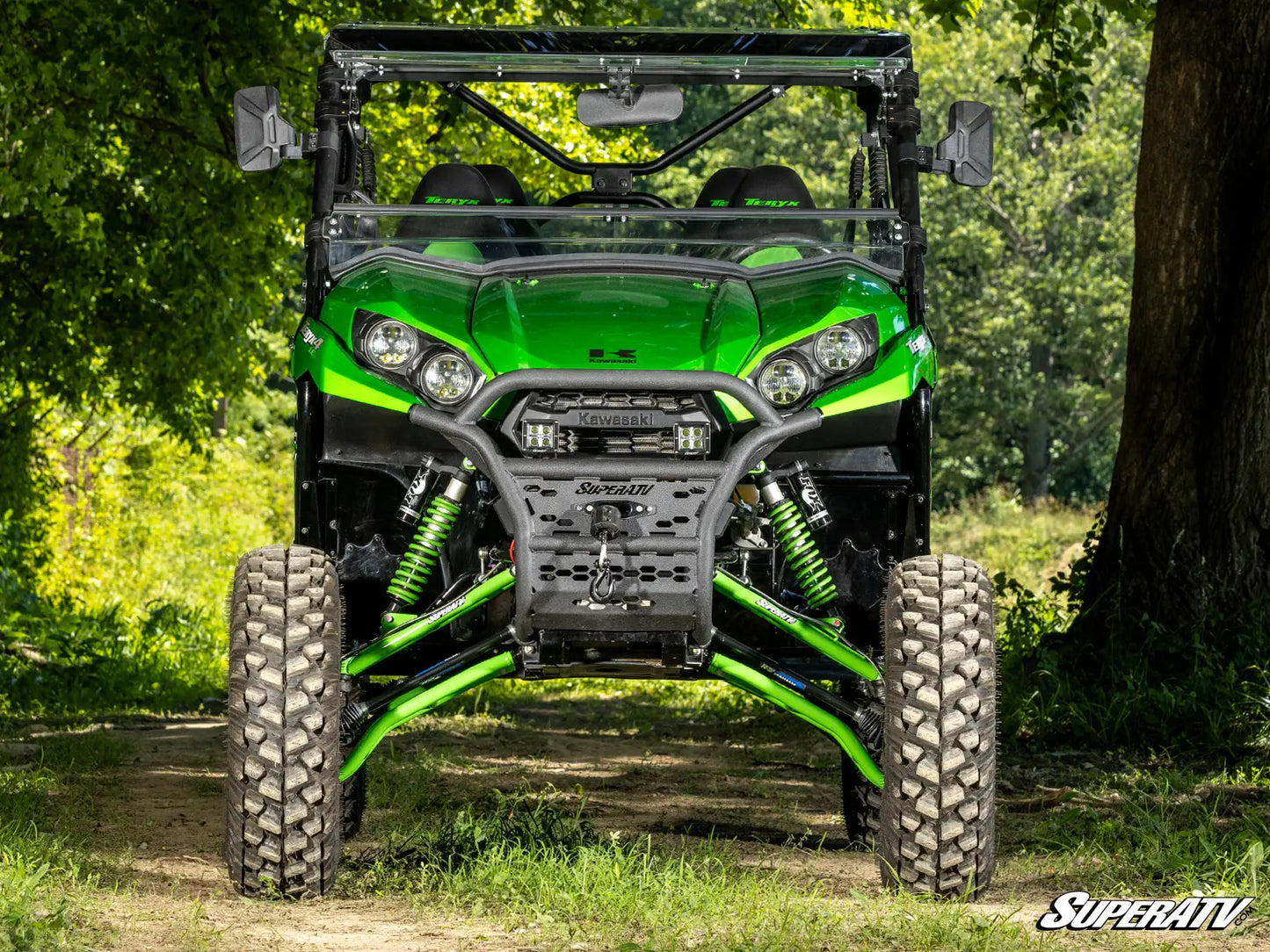 front view mounted on teryx 