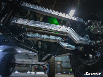 SuperATV Kawasaki Teryx KRX 1000 High Clearance Billet Aluminum Radius Arms Rods Detail shot