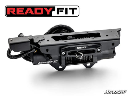 Black automotive component with 'SuperATV' branding on a white background, featuring the 'Ready Fit' logo.