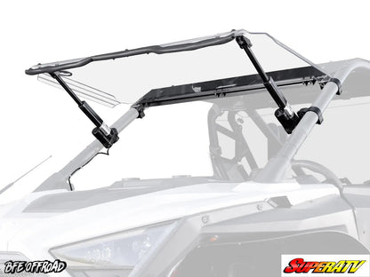 SuperATV MaxDrive Power Assist Flip Windshield POLARIS RZR PRO XP XP4 2020-2024