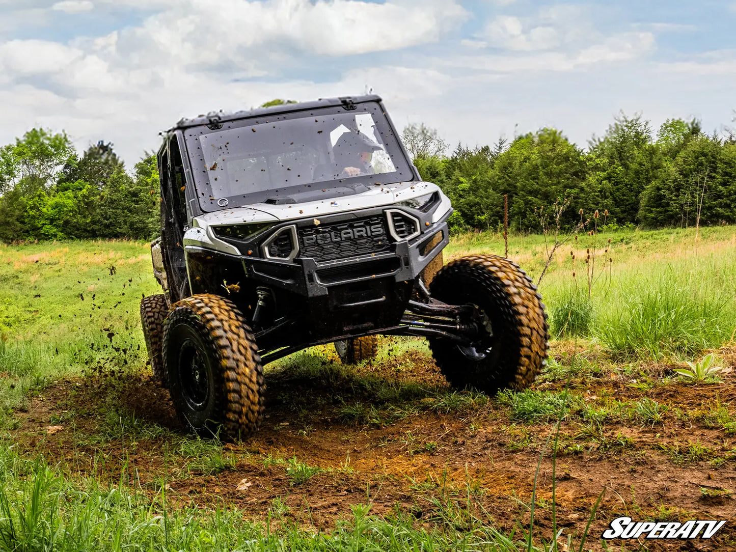 SuperATV Polaris Ranger XD 1500 4" Long Travel Kit Complete with Axles