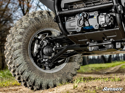 SuperATV Atlas Pro Front 1" Forward Hi Clearance A Arms Arm Polaris Xpedition 2024+ lower view