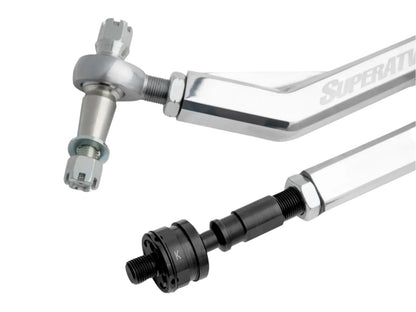 SuperATV Billet Extreme Duty Rackboss 2.0 Tie Rod Rack Kit POLARIS PRO R R4 22+ Ends