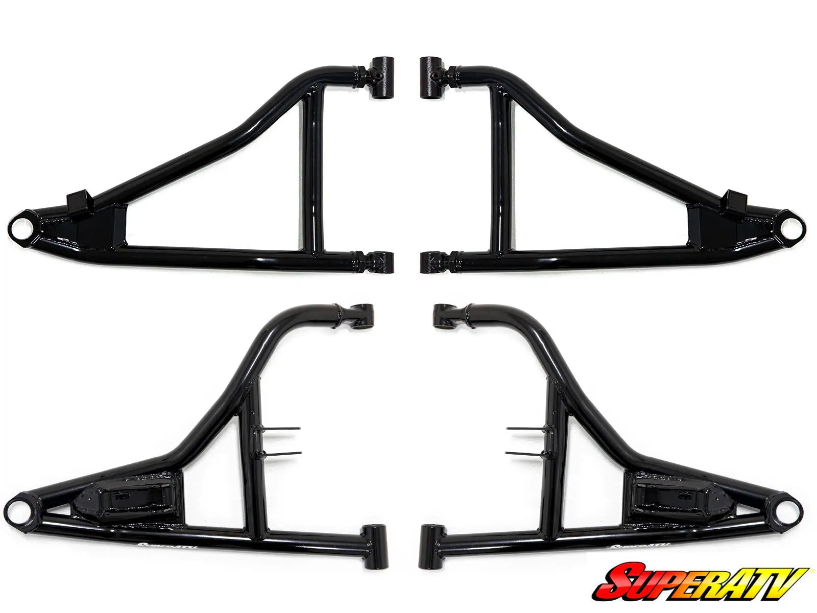 Super ATV High Clearance 1.5" Forward A Arms Black Polaris RZR PRO XP XP4 2020+ Product view