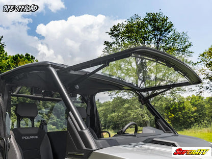 SuperATV MaxDrive Power Assist Flip Windshield POLARIS RANGER 1500 XD / CREW 24+