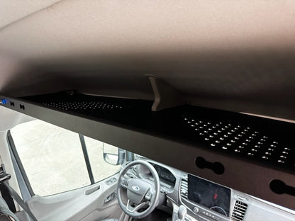 FORD TRANSIT HEADLINER SHELF 3.0 CURTAIN ROD AND LINER - FITS MID AND HIGH ROOF VANS 2014+
