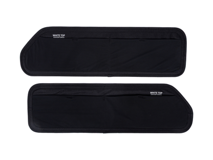 White Top Adventures Ram Promaster Rear Door Storage Panels Bundle (Upper, Middle & Lower)