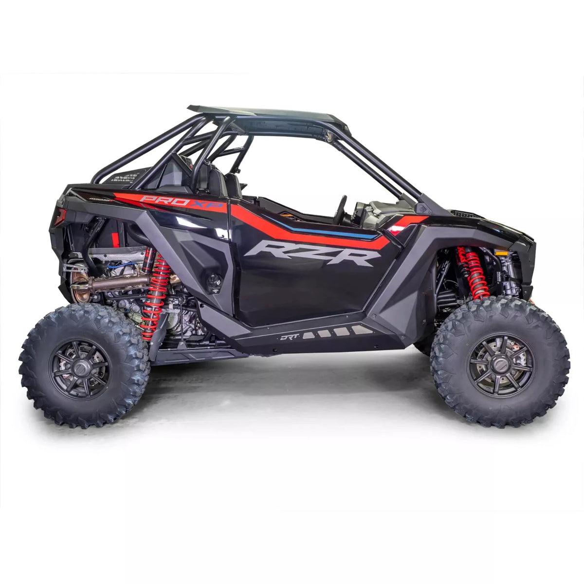 Pro R Side Steps DRT Heavy Duty Rock Sliders Rails Steps Polaris PRO SERIES RZR PRO XP ...