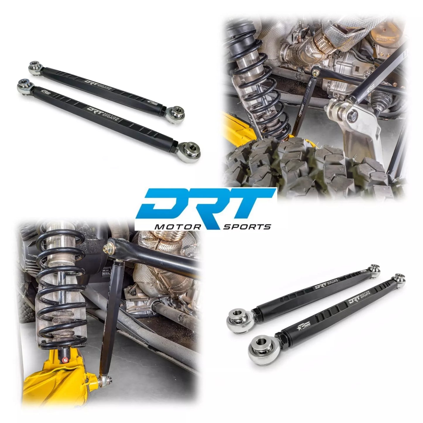 DRT Billet HEX Aluminum REAR Sway Bar Links CAN AM MAVERICK R X XRS 2024+
 Promo Photo