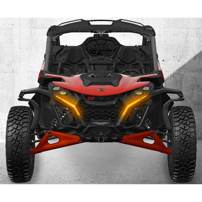 UTV with turn signals on