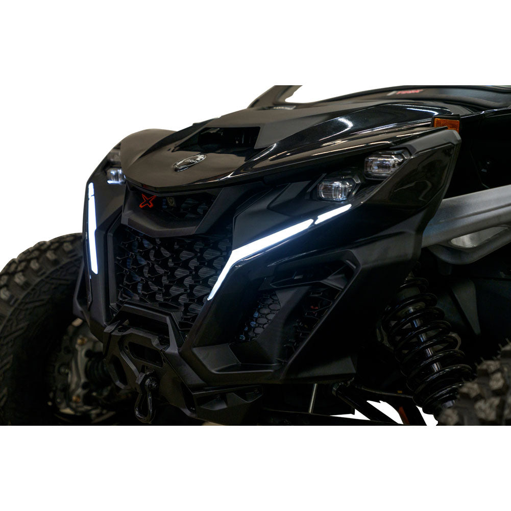 Tusk Plug Play UTV Signal Horn Kit Accent Street Legal Kit CAN AM MAVERICK R / MAXX 24+ DRL Lights