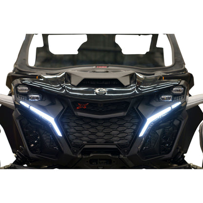 Tusk Plug Play UTV Signal Horn Kit Accent Street Legal Kit CAN AM MAVERICK R / MAXX 24+ Front DRL 